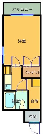 BRILLANT扇町　KYOEI五番館の物件間取画像